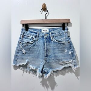 AGOLDE PARKER VINTAGE CUT OFF SHORT
IN SWAPMEET Size 23